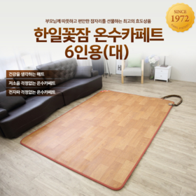 [광주 한일의료기] 온수카페트 5~6인용(183*250) 전체난방 062-956-8579 광주 필상사 운남점